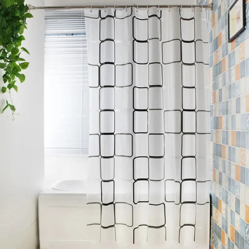 AquaGuard Water-Resistant Curtain for Bathrooms & Kitchen